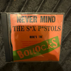 CD Never Mind The S*x P*stols Orange Green One Size Compilation